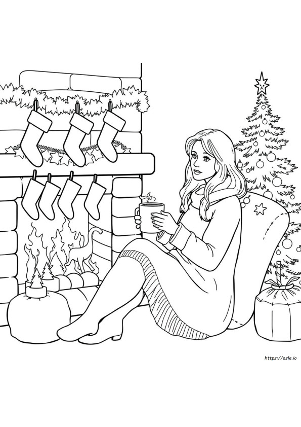 Mary Engelbreit Christmas Coloring Pages
