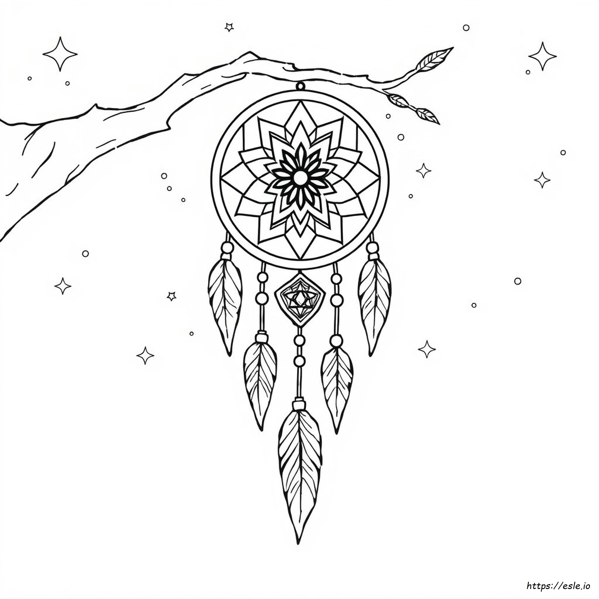 Coloriage Attrape-Rêves