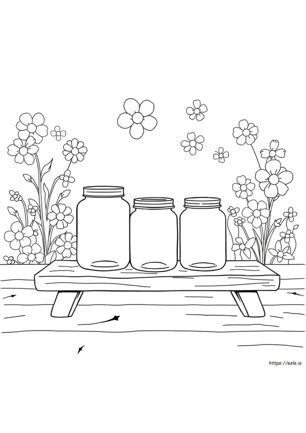 Coloriage Bocal À Imprimer
