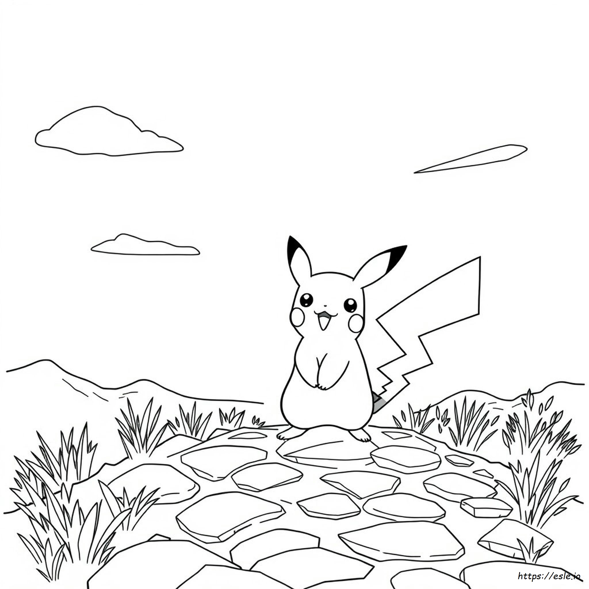 Free Pokemon Coloring Sheet