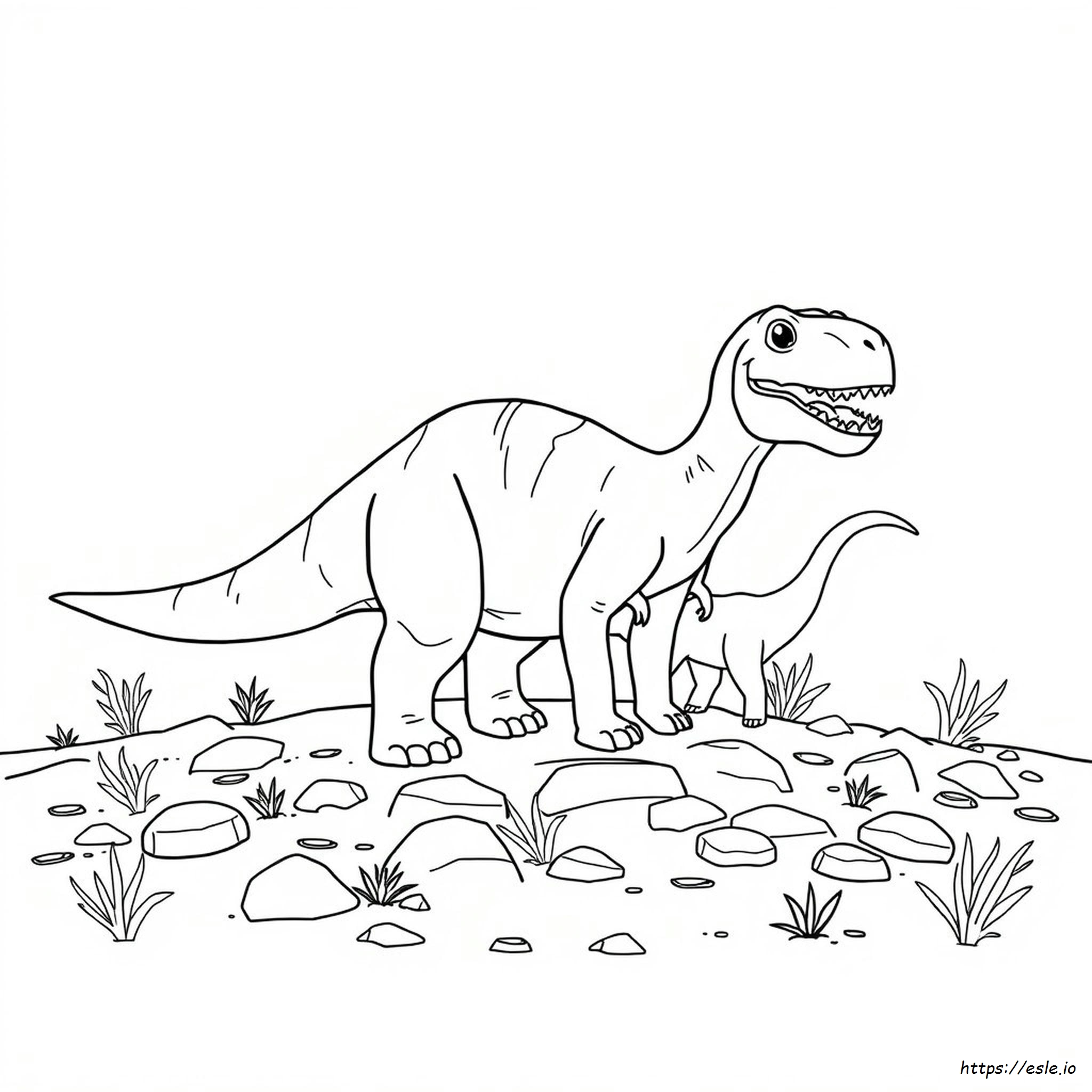 Dinosaur Coloring Pages With Names