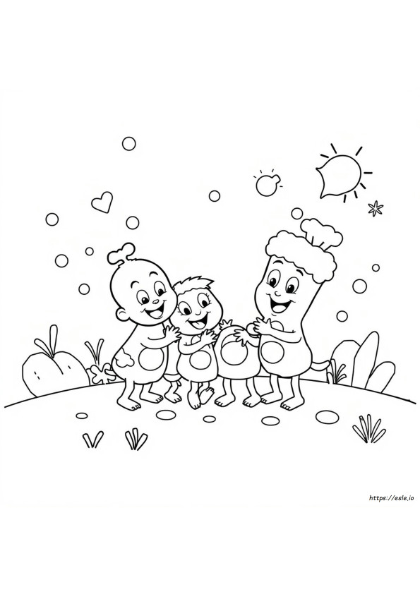 Printable Yo Gabba Gabba Coloring Pages