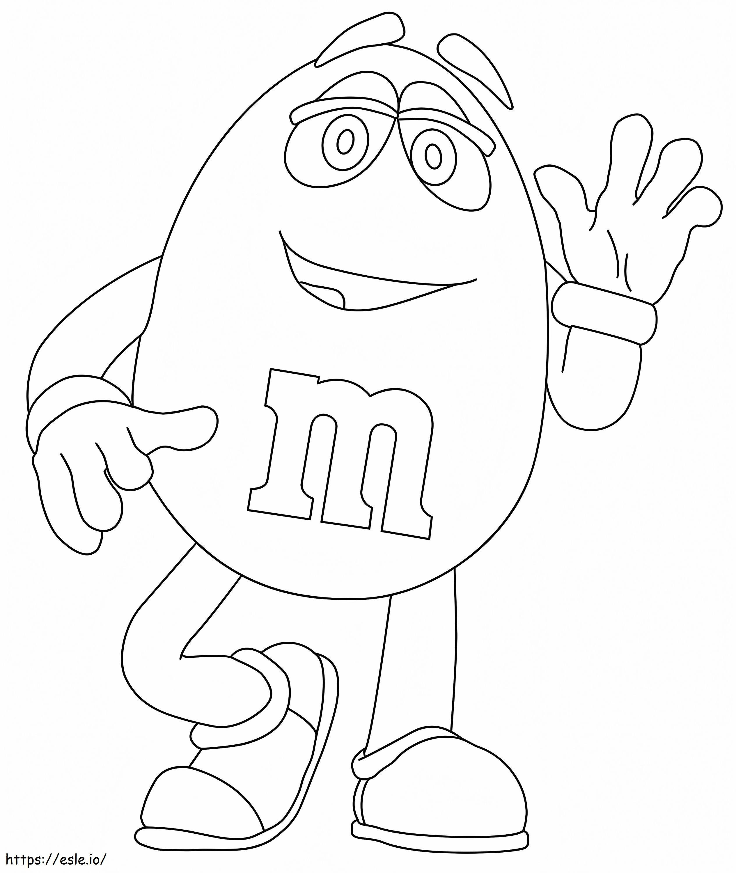 Mm Printable coloring page