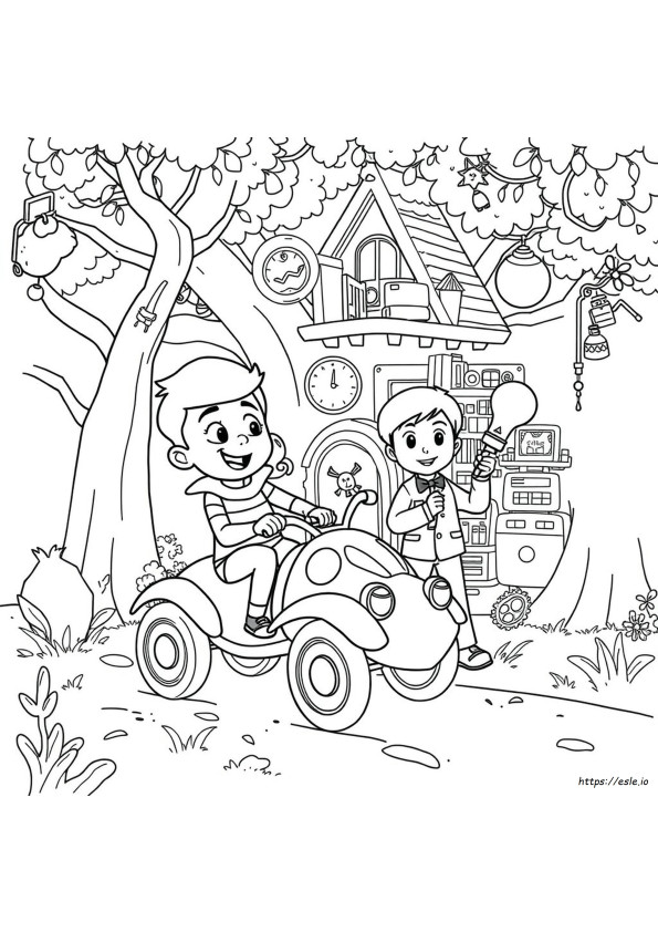 Ben Und Holly Ausmalbilder