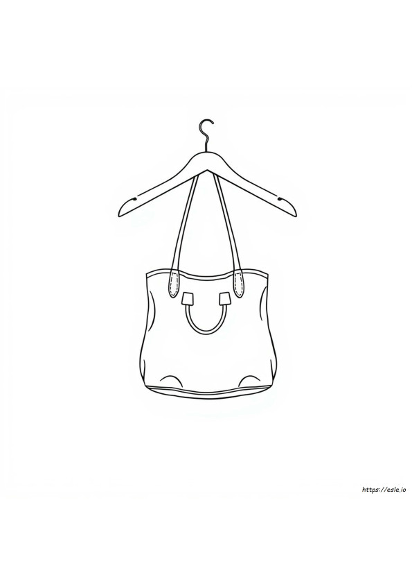 Handbag Colouring