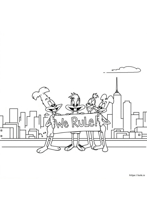 Animaniacs Coloring Page