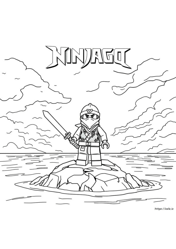 Coloriage Ninjargo