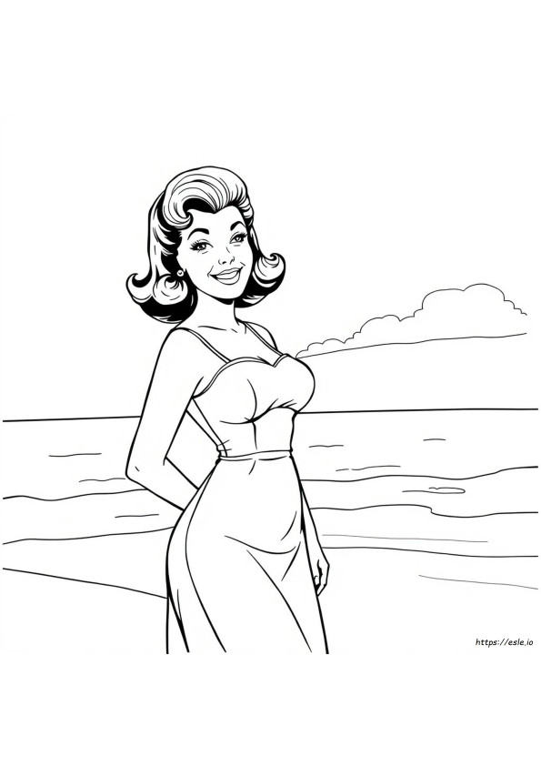 Warna Rambut Asli Bettie Page