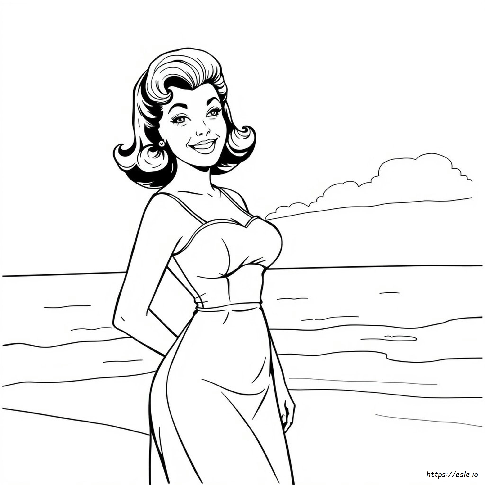 Colore Naturale Dei Capelli Di Bettie Page