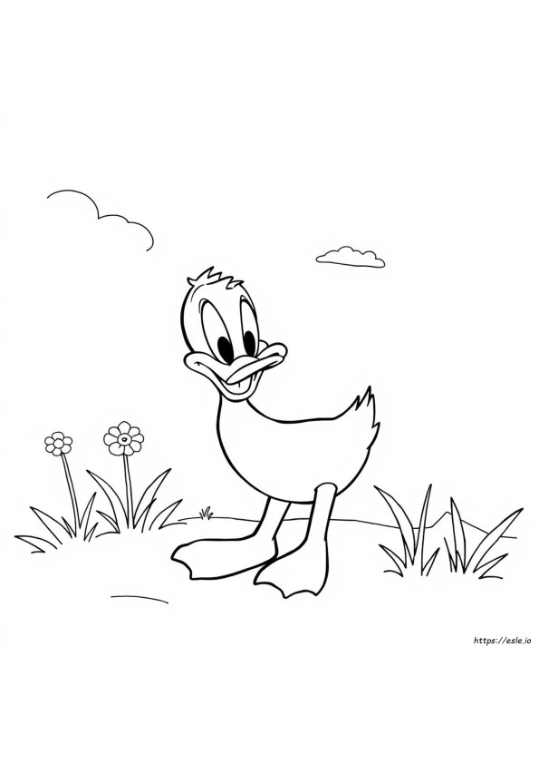 Kaczor Daffy Kolorowanka