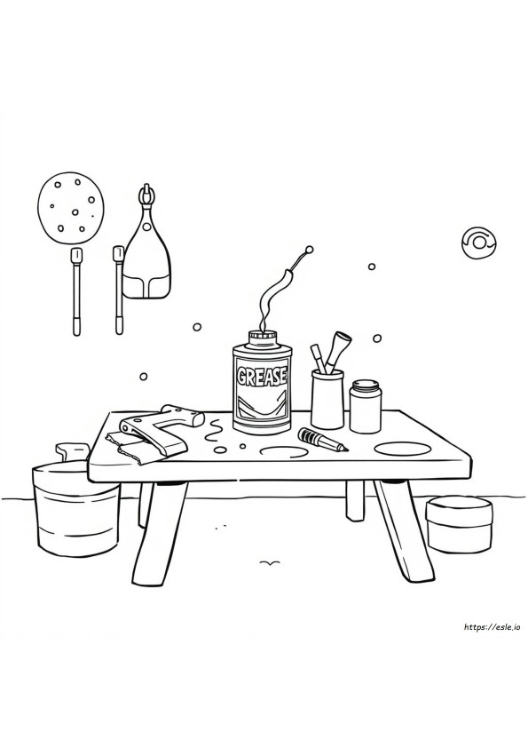 Printable Grease Coloring Pages