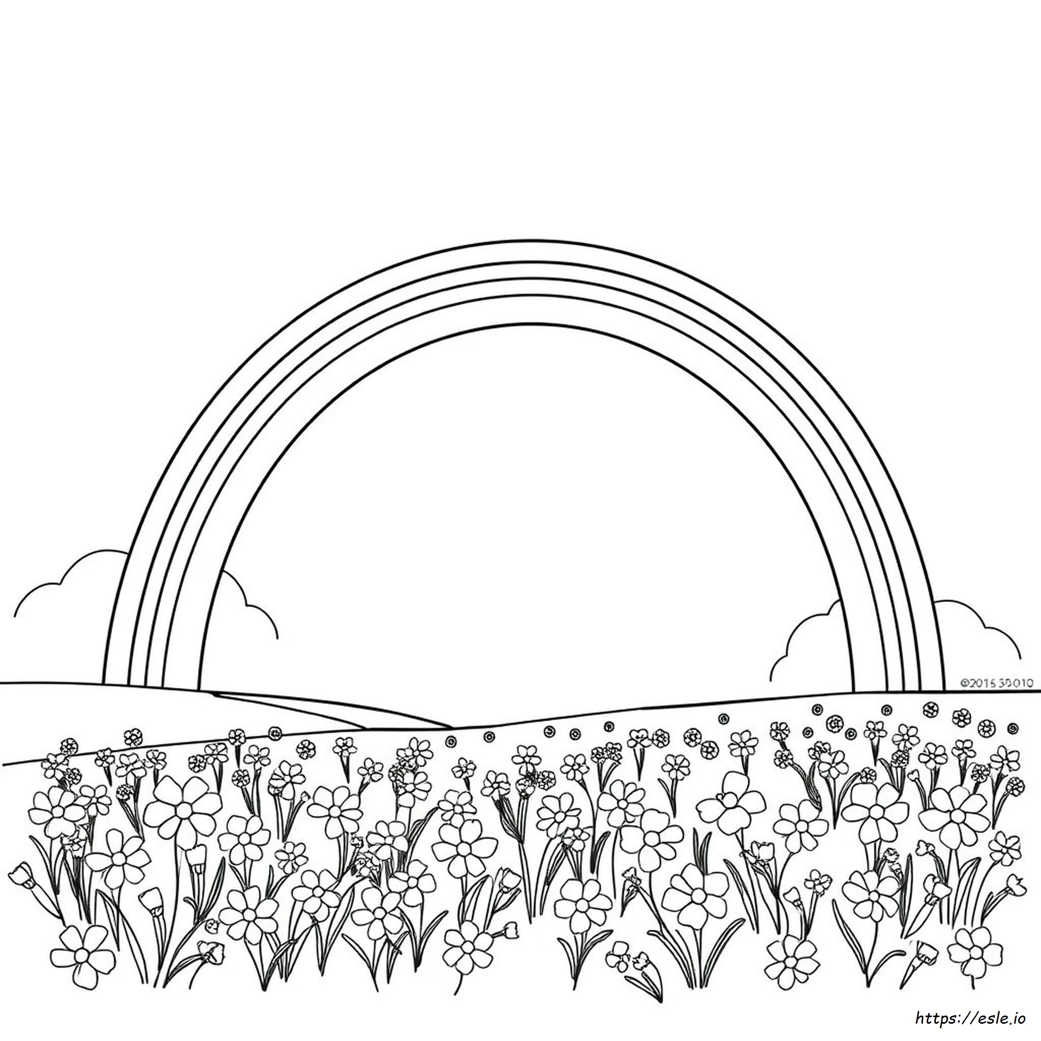 Pelangi Mudah Mewarnai Gambar