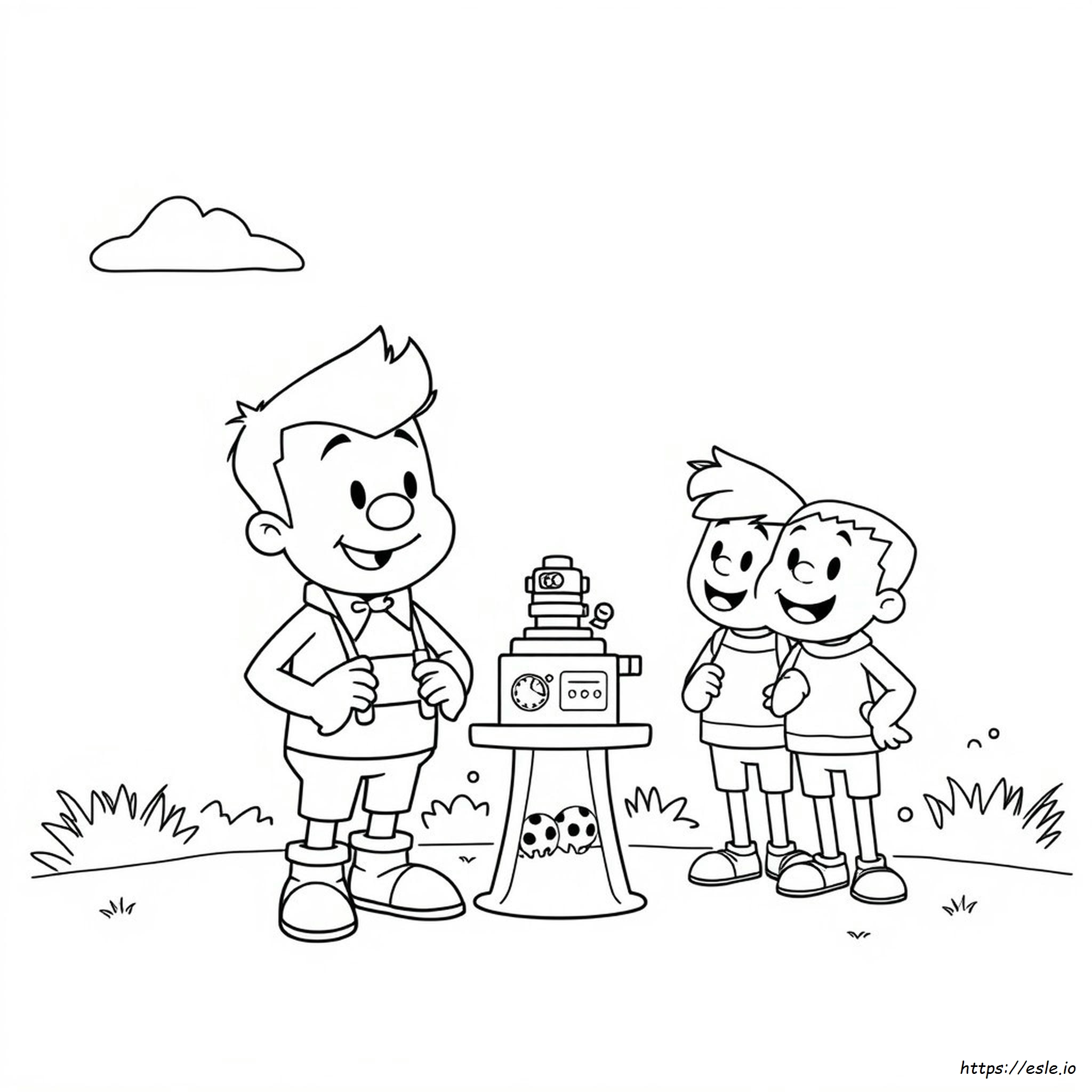 Eddsworld Colouring Pages