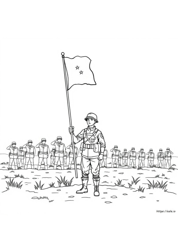 Coloriage Guerre À Imprimer