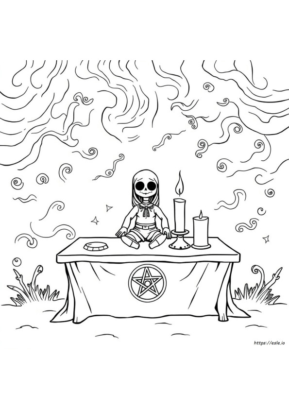 Voodoo Kleurplaten