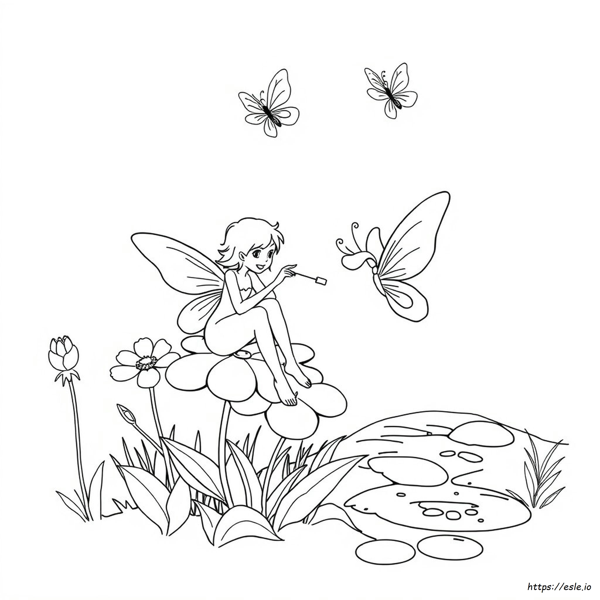 Disegni Da Colorare Di Fate Per Bambini