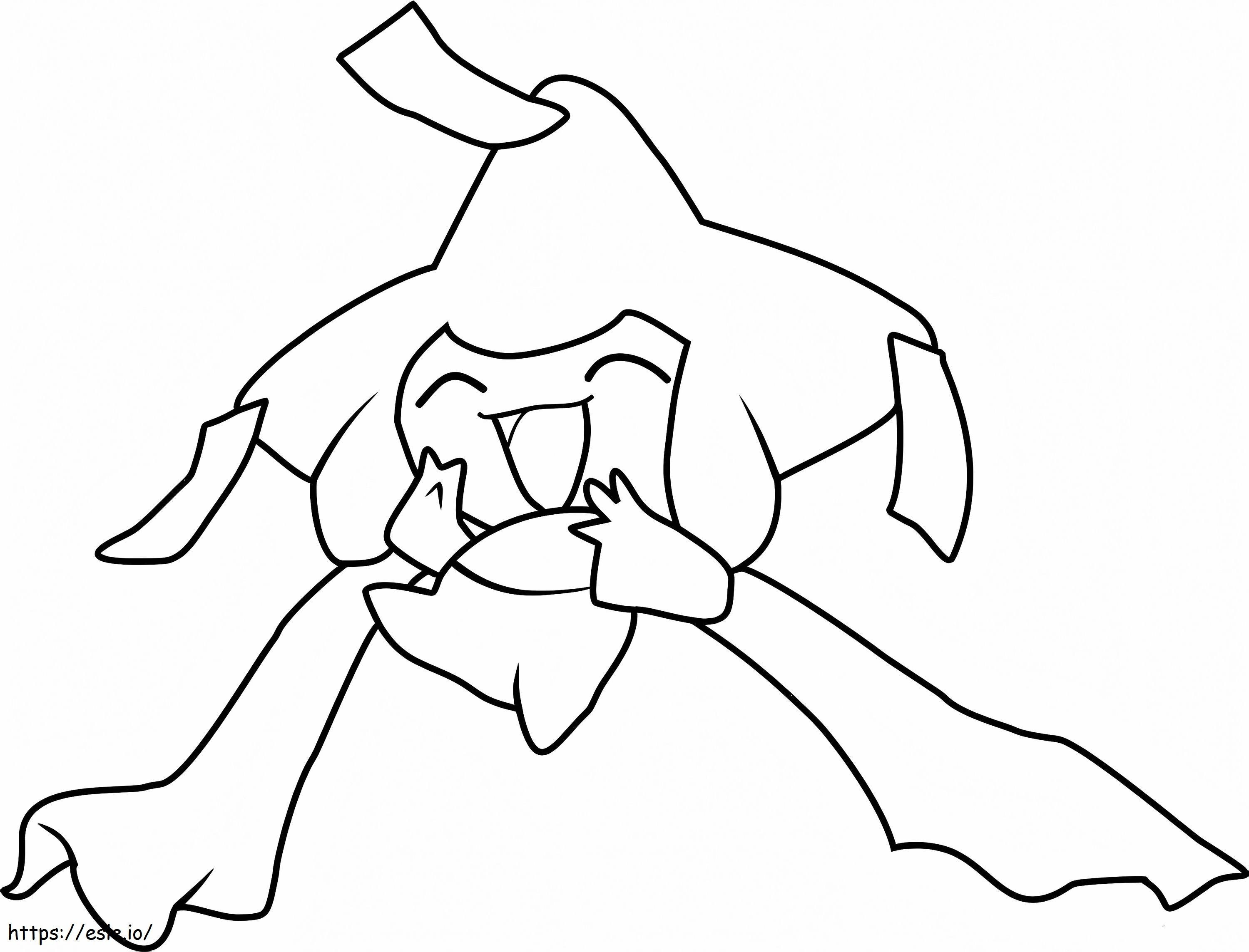 Jirachi 3 coloring page