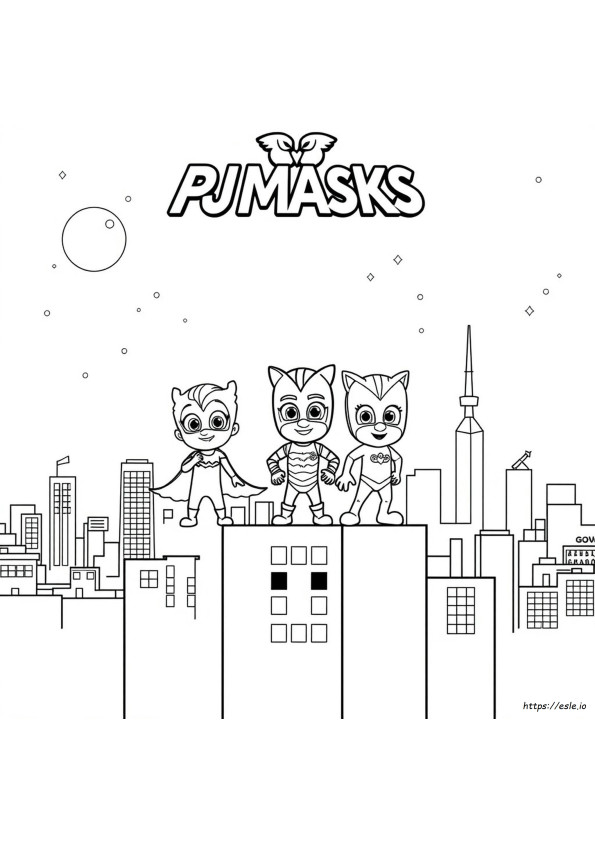 Pj Masks Ausmalbilder Pdf
