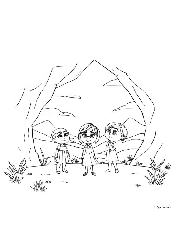 Desene De Colorat Inside Out