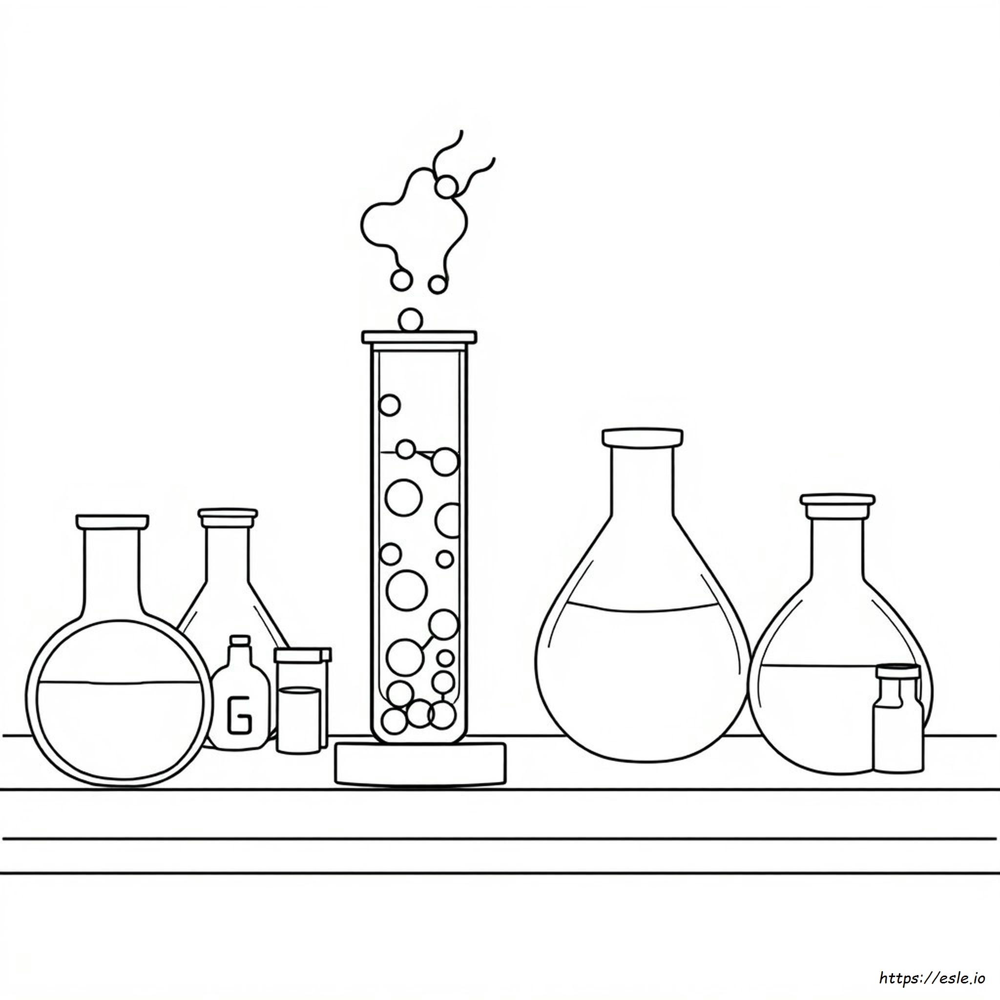 Printable Chemistry Coloring Pages