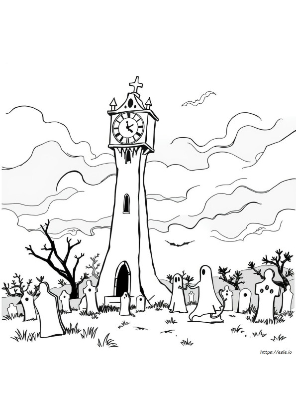 Gambar Mewarnai Tim Burton