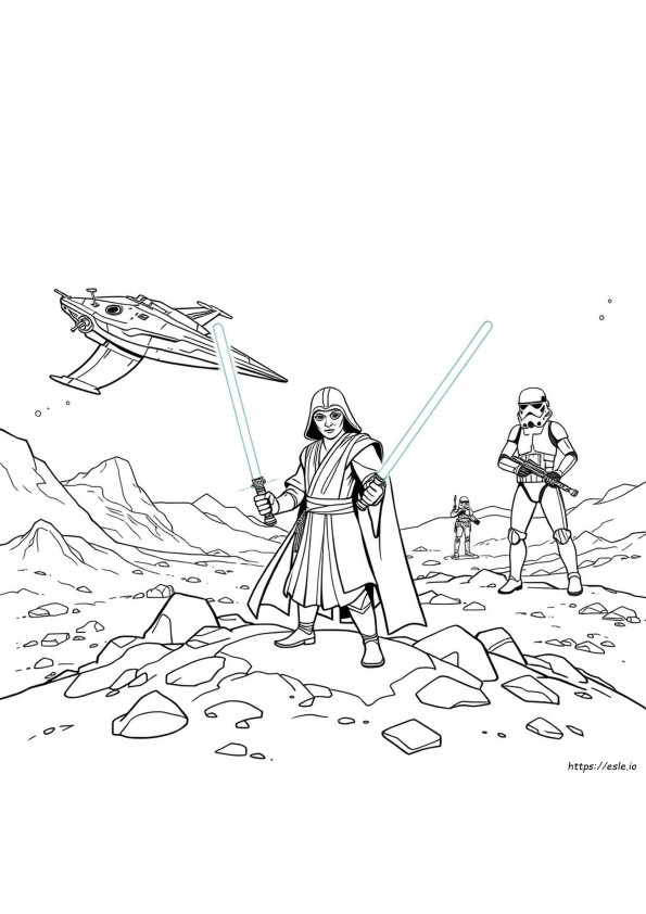 3 Disegni Da Colorare Di Star Wars
