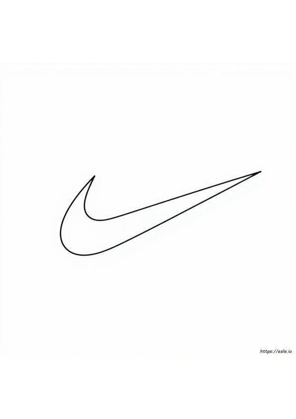 Nike Logo Ausmalen