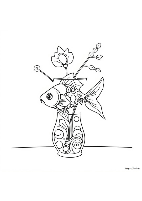 Matisse Ikan Mas Gambar Mewarnai
