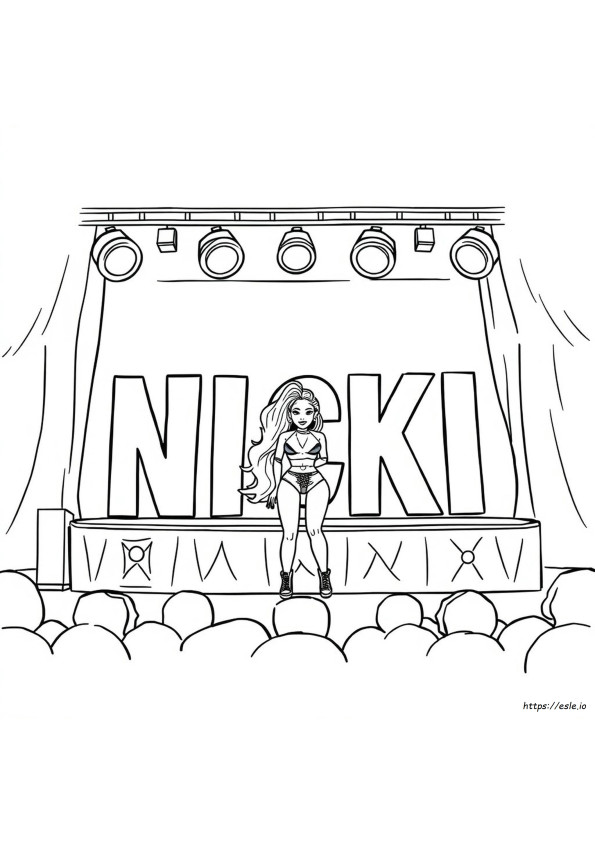 Kolorowanki Nicki Minaj