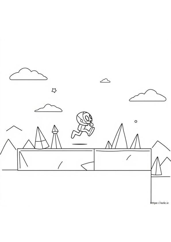 Geometry Dash Livro De Colorir
