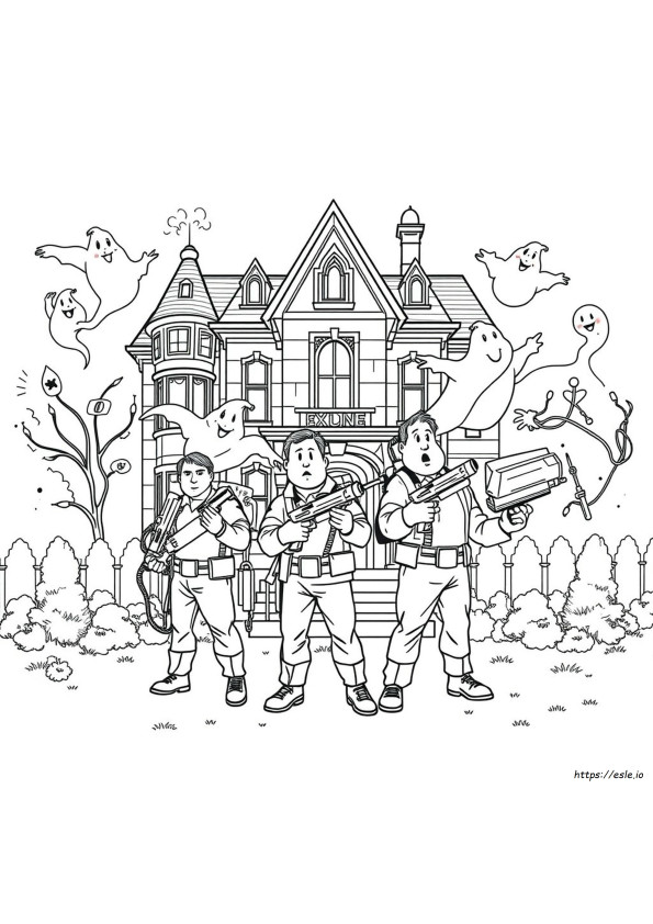 Coloriages Ghostbusters