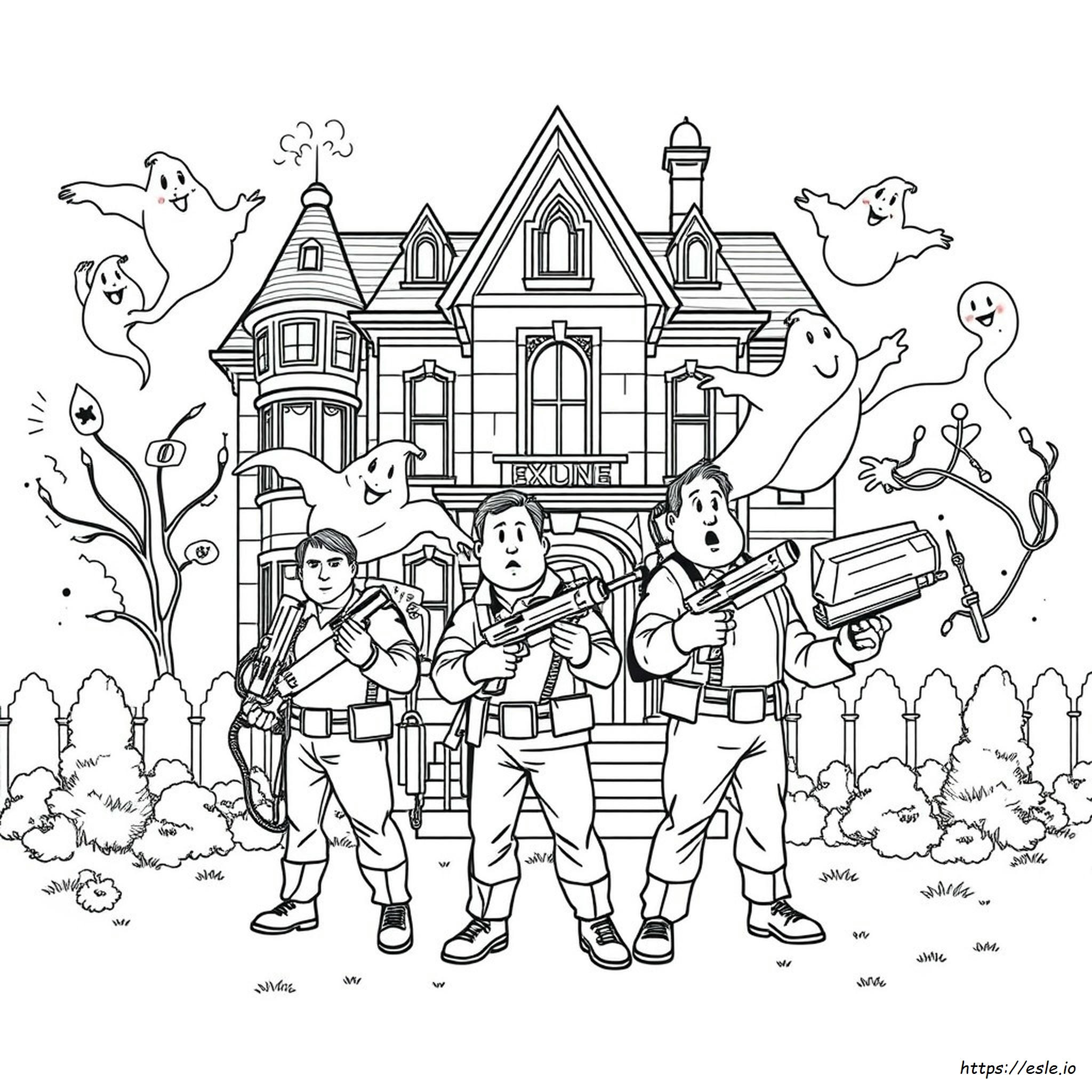 Ghostbusters Colouring Pictures