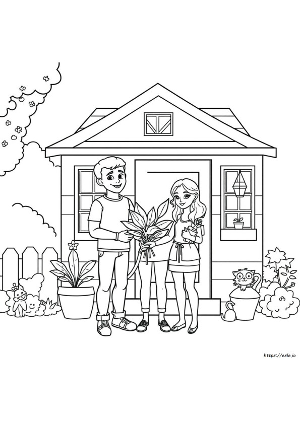 Coloriage Les Sims