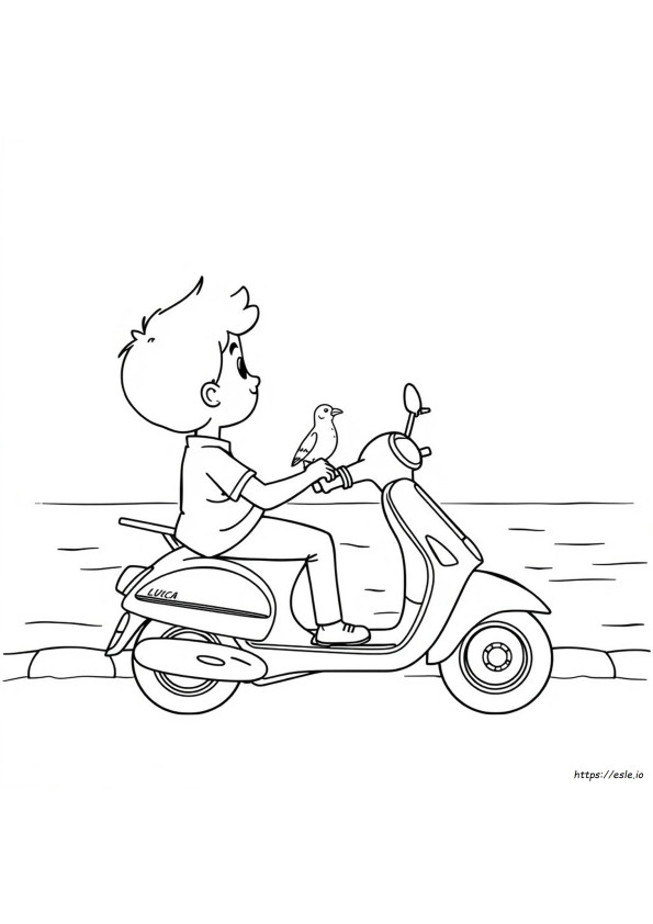 Luca Desenhos Para Colorir
