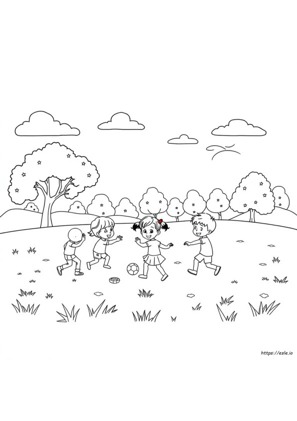 Childrens Day Colouring Images