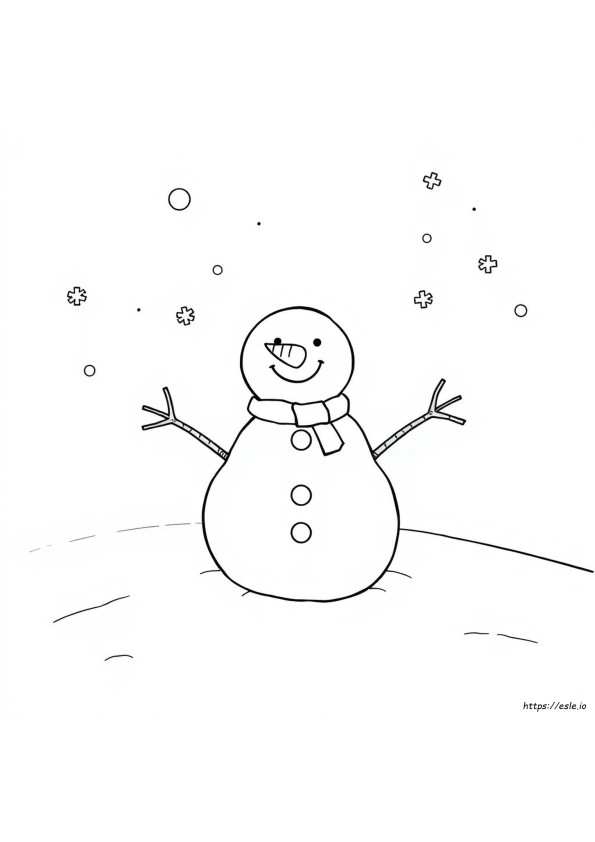 Sam Snow Para Colorir