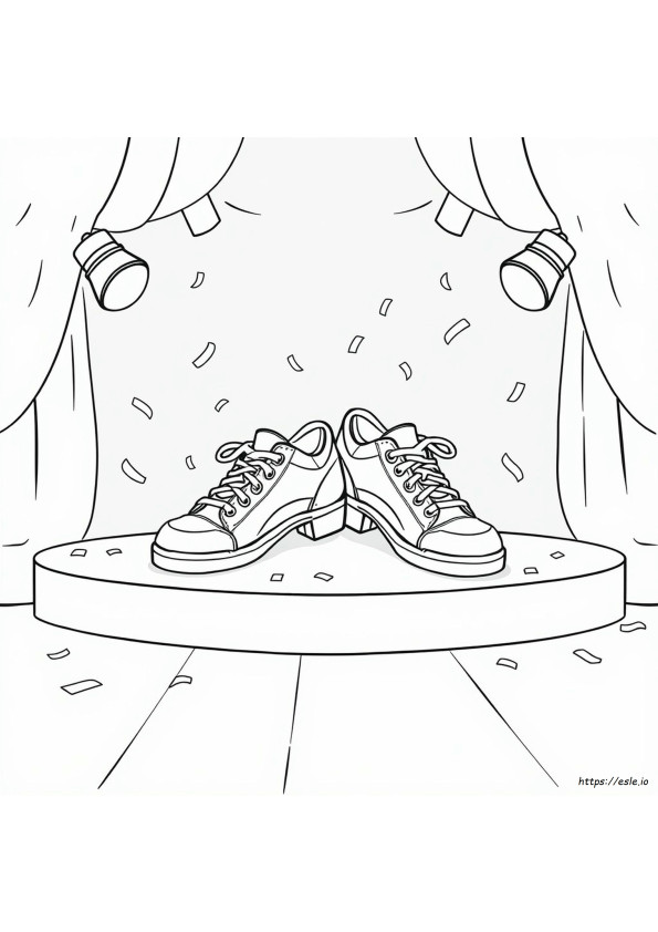Pantofi De Dans De Colorat