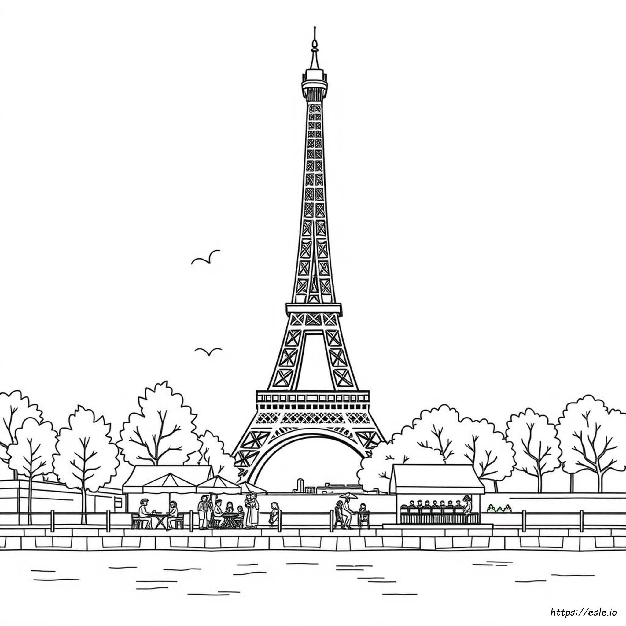 French Colouring Pages Free Printable