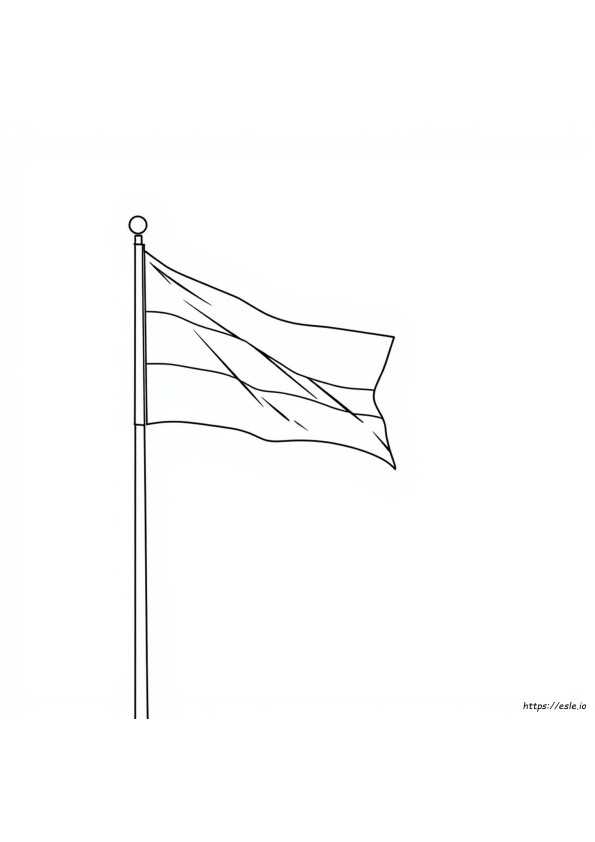 Bandera De Lituania Para Colorear