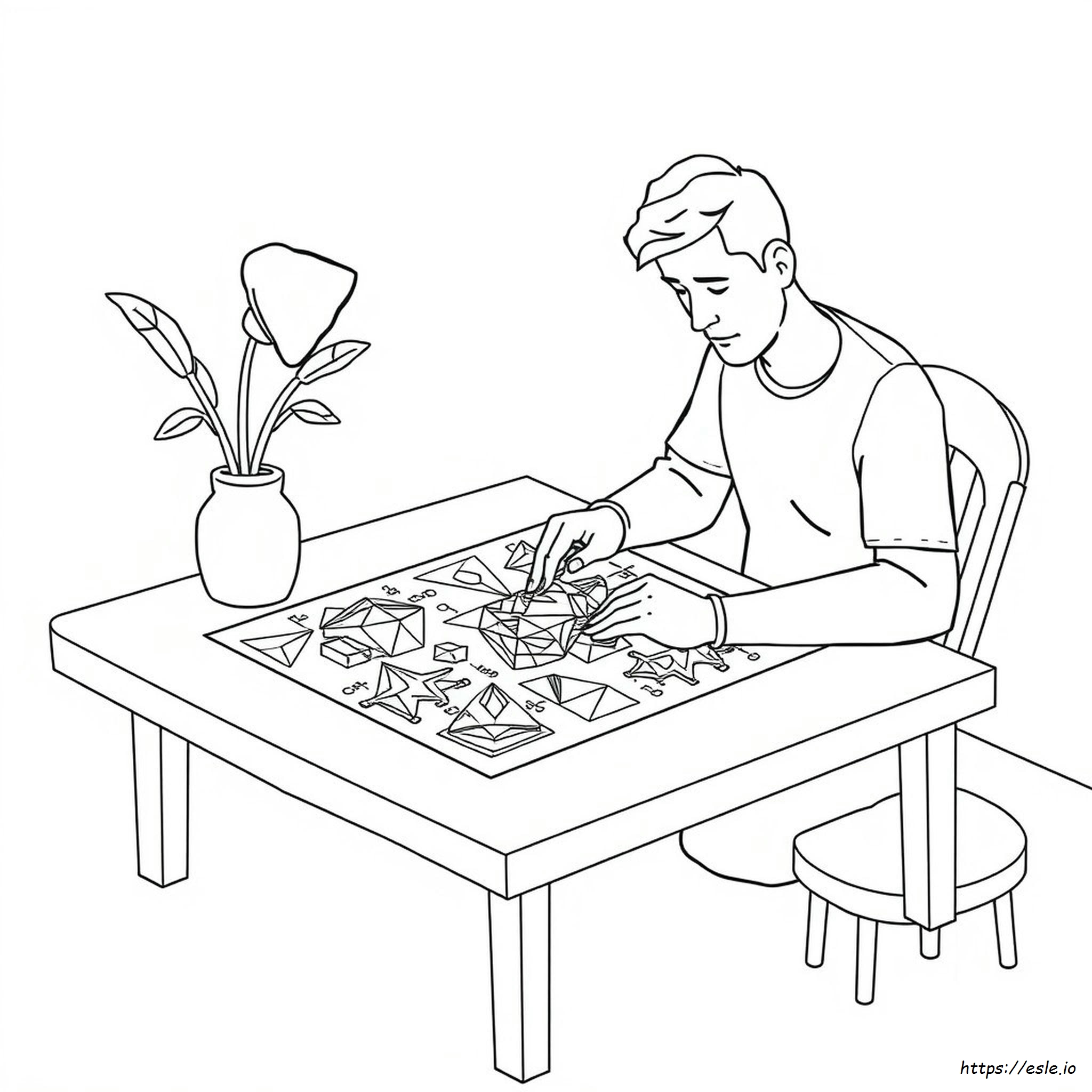Adult Coloring Puzzles