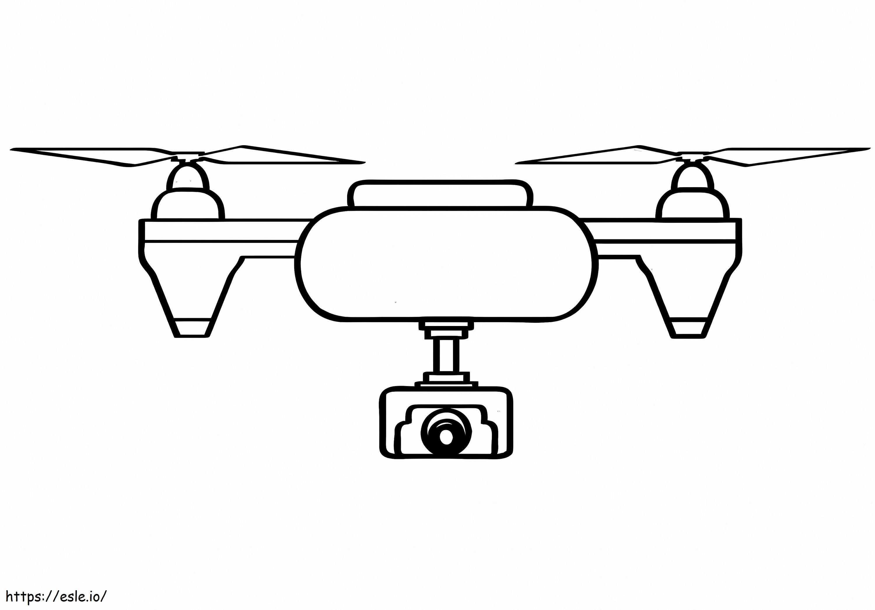 Drone To Print coloring page