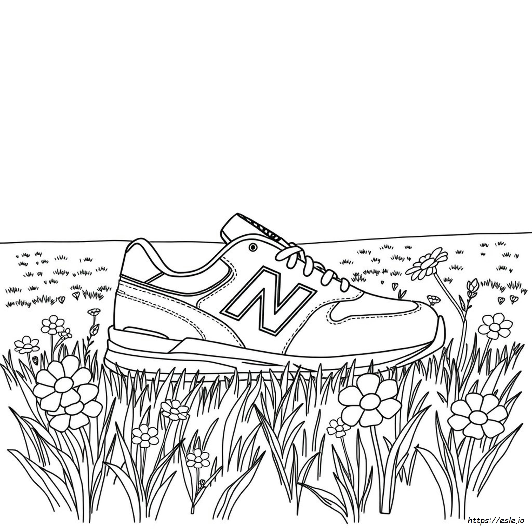 New Balance Coloring Page