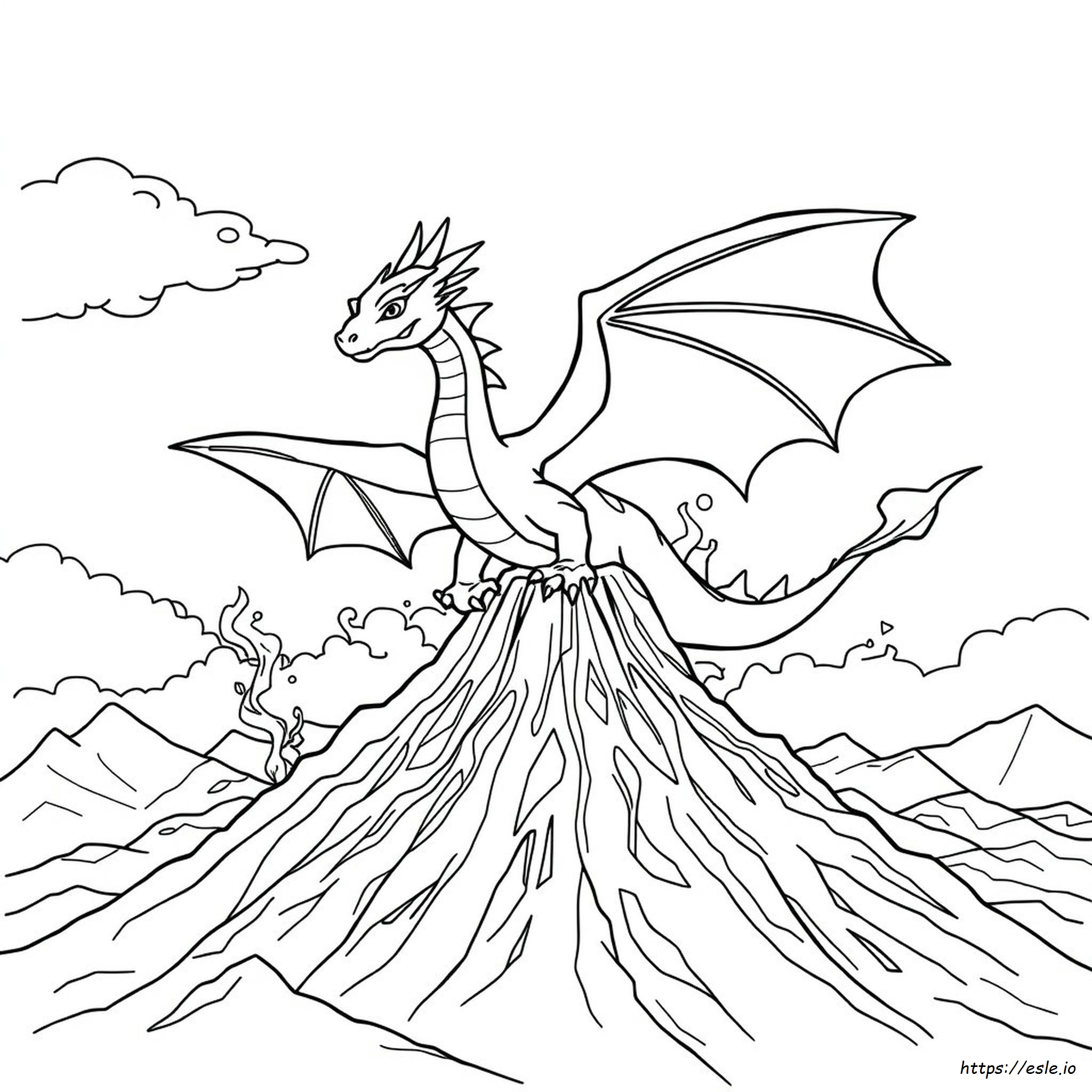 Dragon Coloring Pages For Free