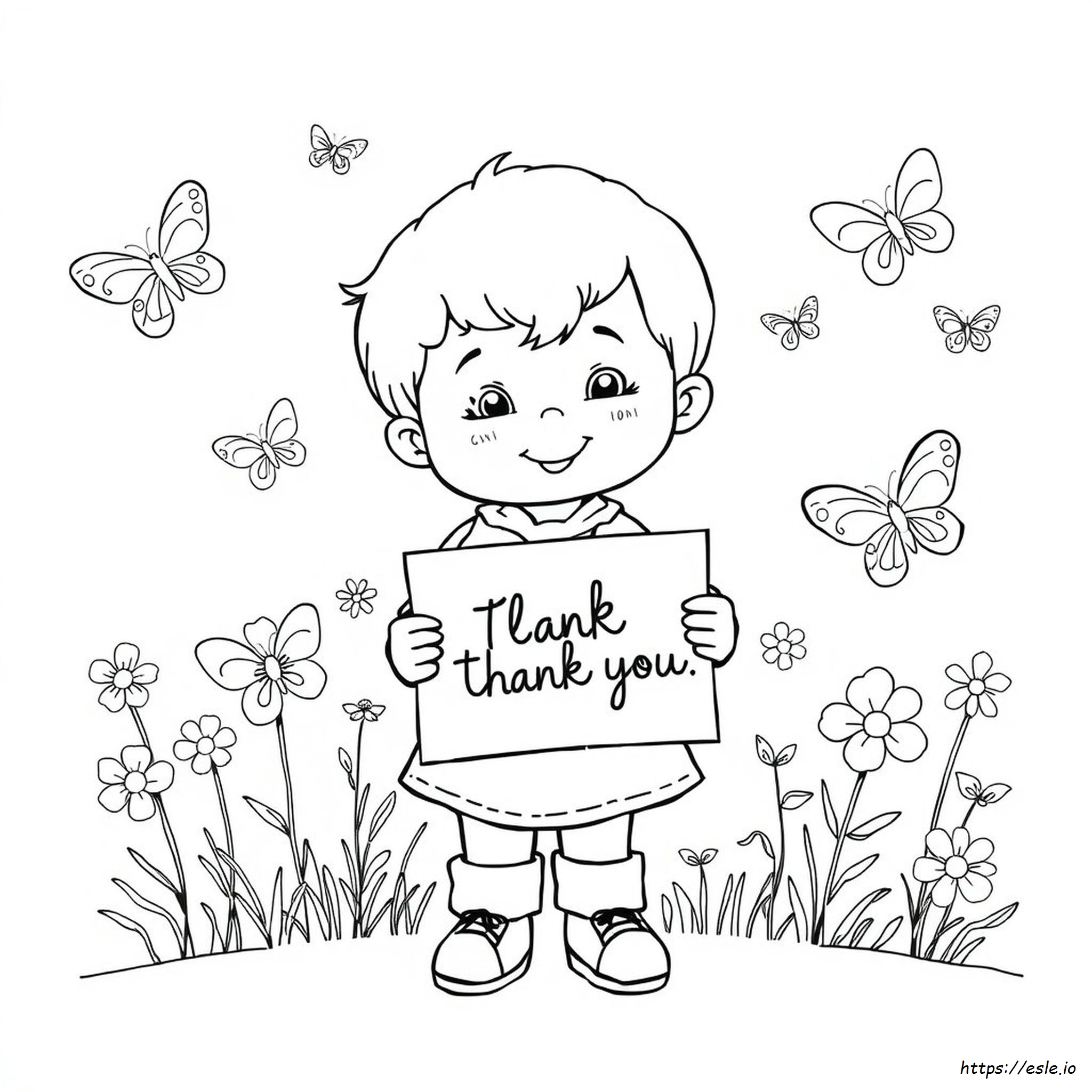 Gratitude Colouring In