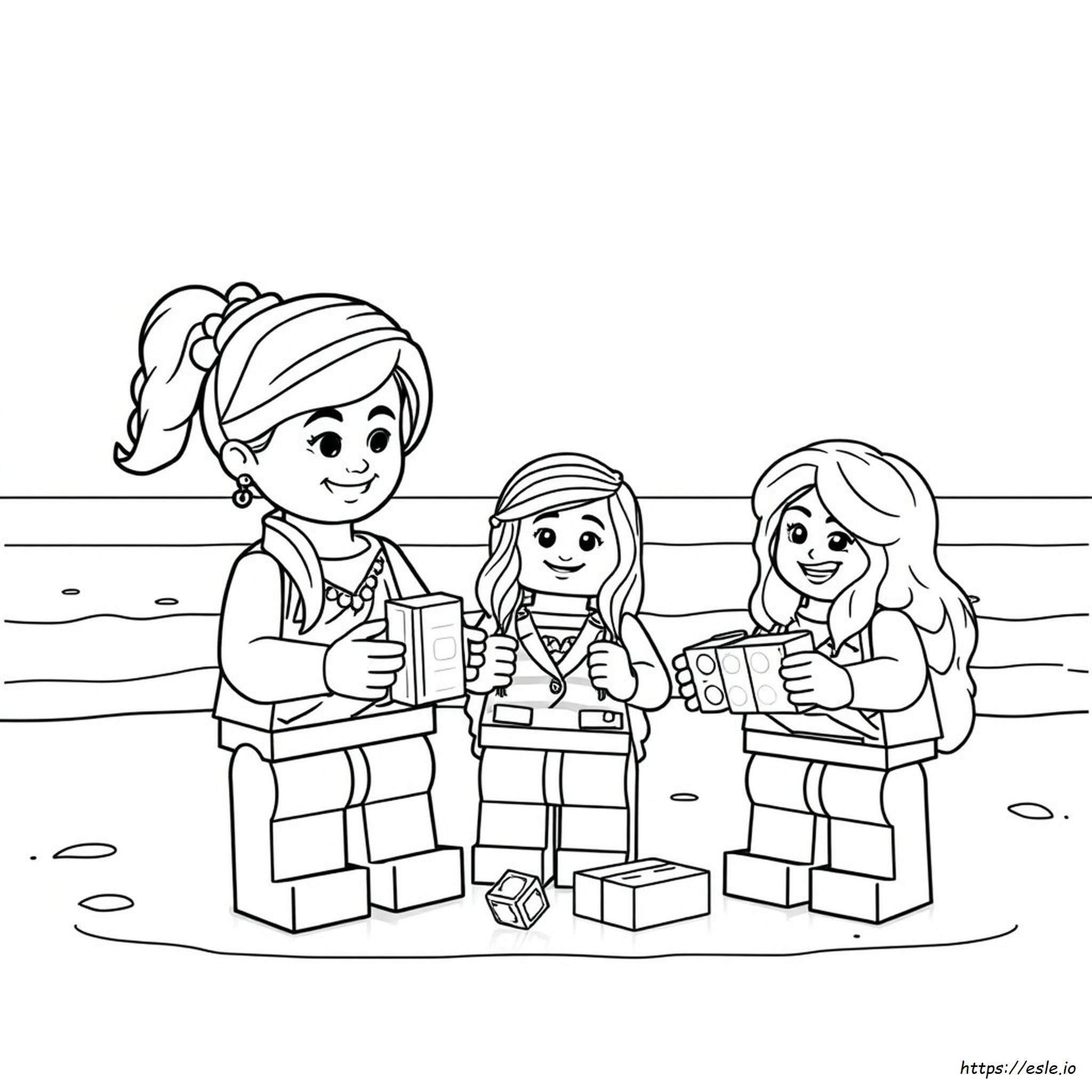 Andrea Lego Friends Ausmalbilder