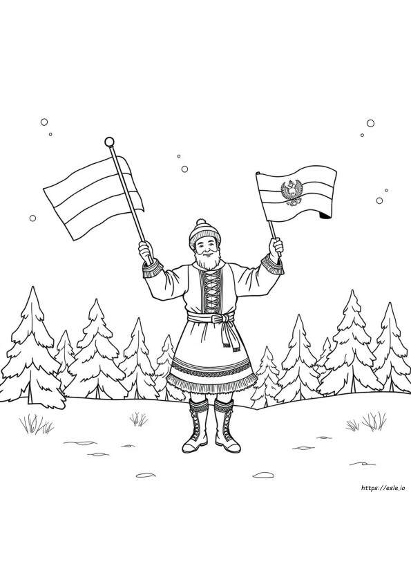Gambar Mewarnai Rusia