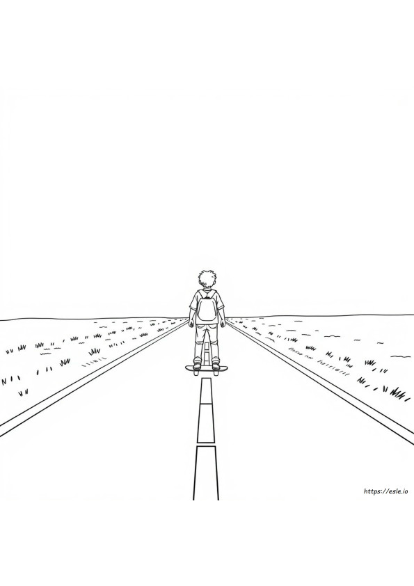 Horizontal Coloring Pages