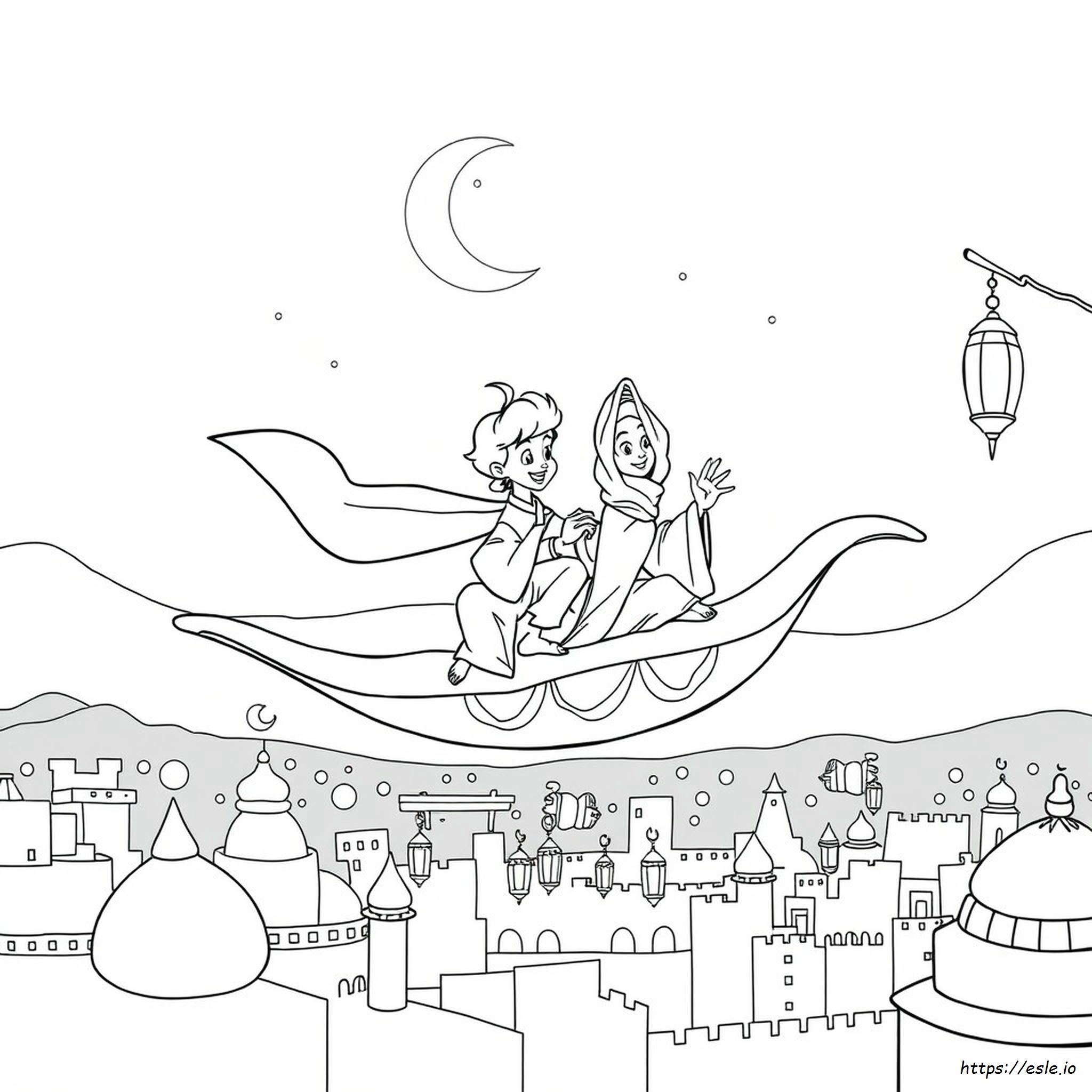 Abu Aladdin Coloring Pages
