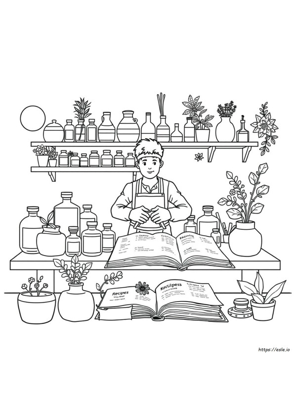 Apothecary Diaries Ausmalbilder
