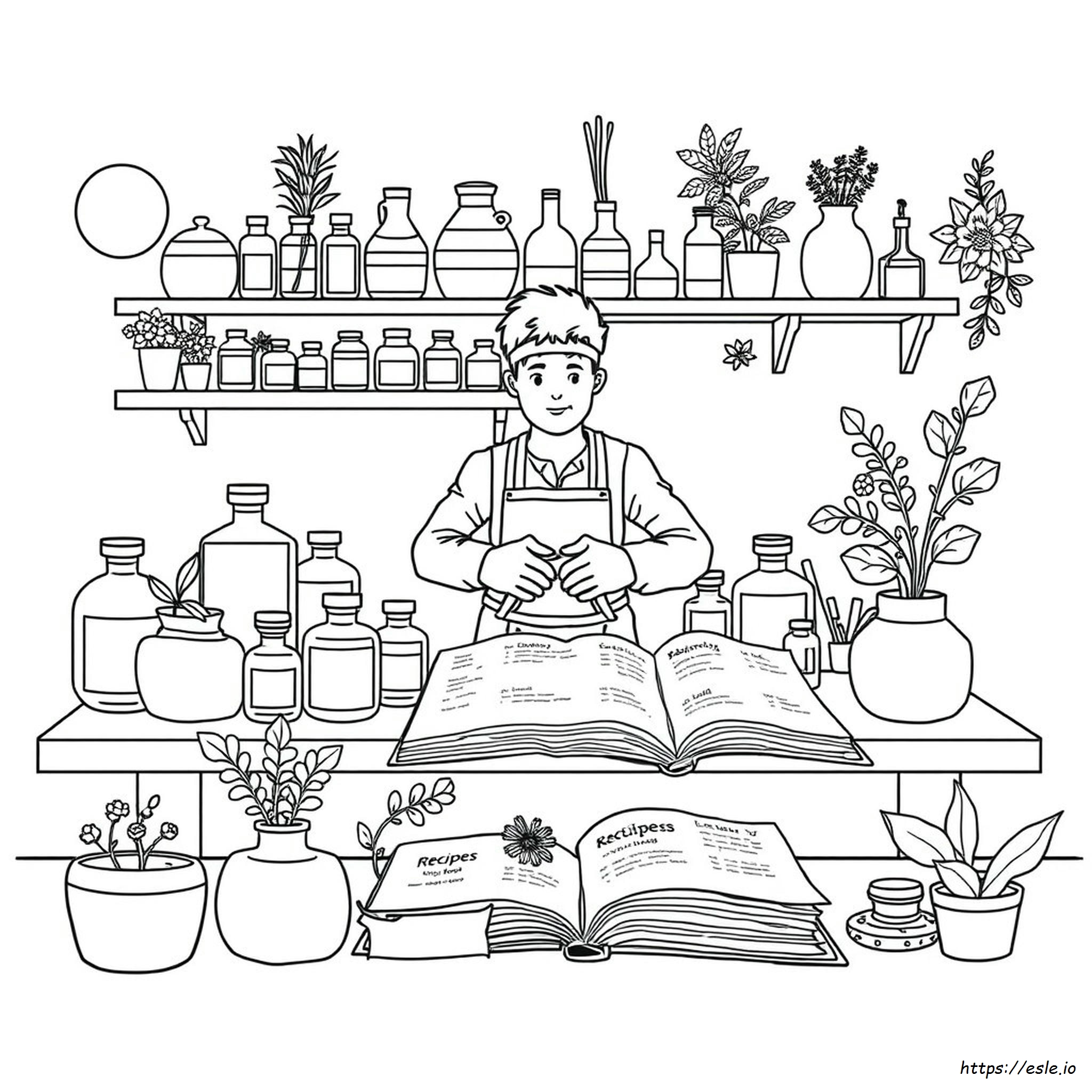 Apothecary Diaries Coloring Pages